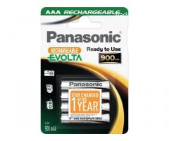 PANASONIC AAA 4db 900 mAh Evolta (HHR-4XXE/4BC)