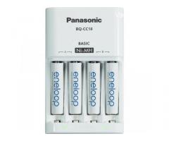 Panasonic eneloop akkumulátor 4db + töltő