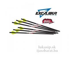 Excalibur Quill karbon nyílvesszők Excalibur Micro számszeríjhoz, 16,5", 6 db