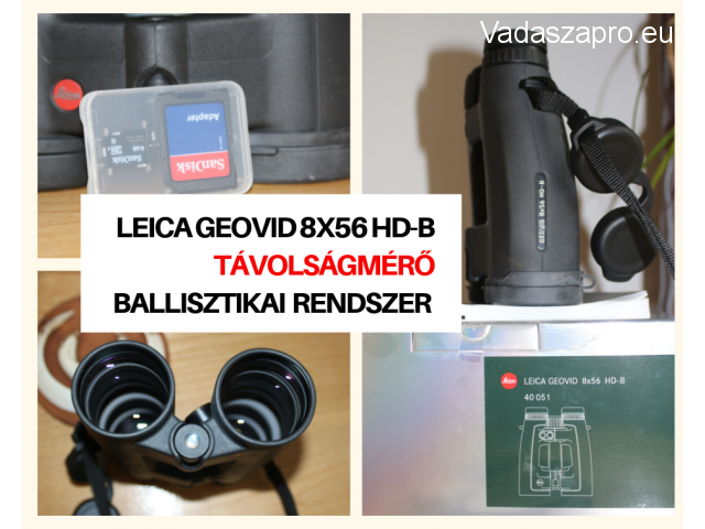 Leica Geovid HD-B keresőtávcső távolságmérővel
